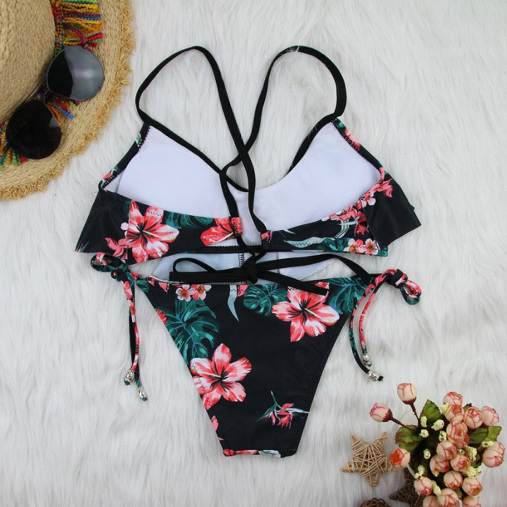 Brazilian Floral Bikini