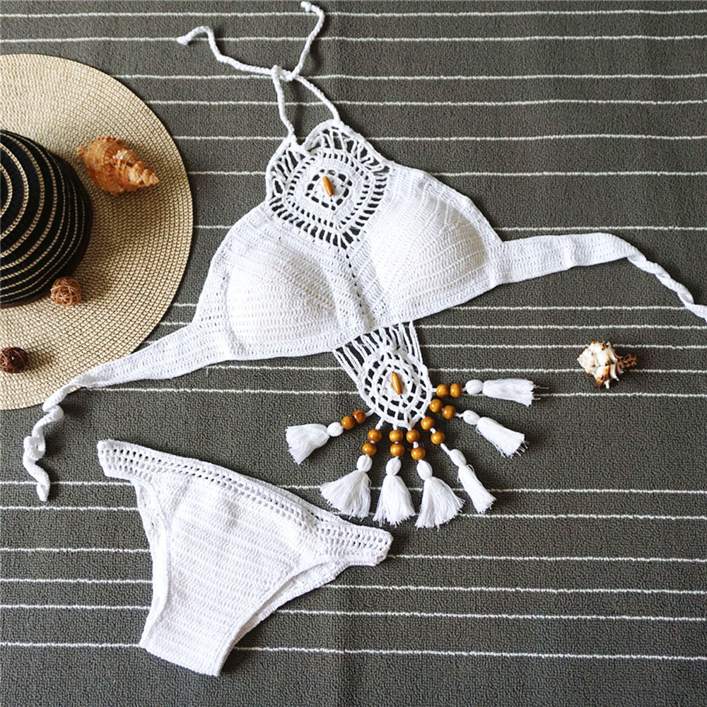 Handmade Bohemian Crochet Bikini Set