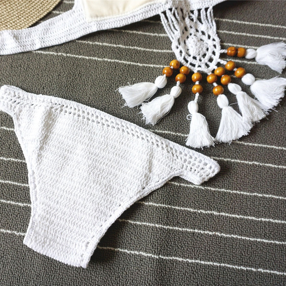 Handmade Bohemian Crochet Bikini Set