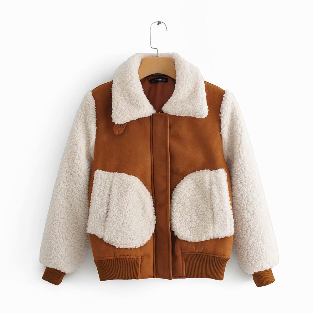 FAUX FUR TEDDY JACKET