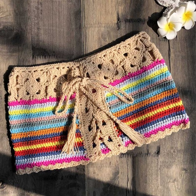 Daisy Chain Multi Color Shorts